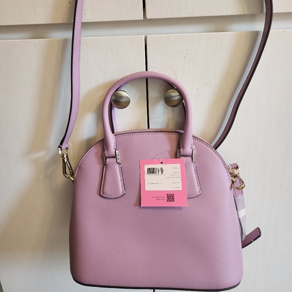 NWT Kate Spade Medium Dome Satchel In Orchid - Picture 3 of 9